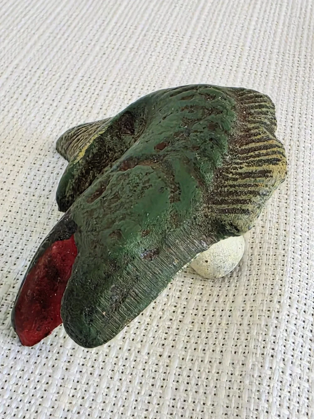 Vtg Cast Metal Trout Fish Drawer Pull Hunting Office Cabin Mancave Fisherman